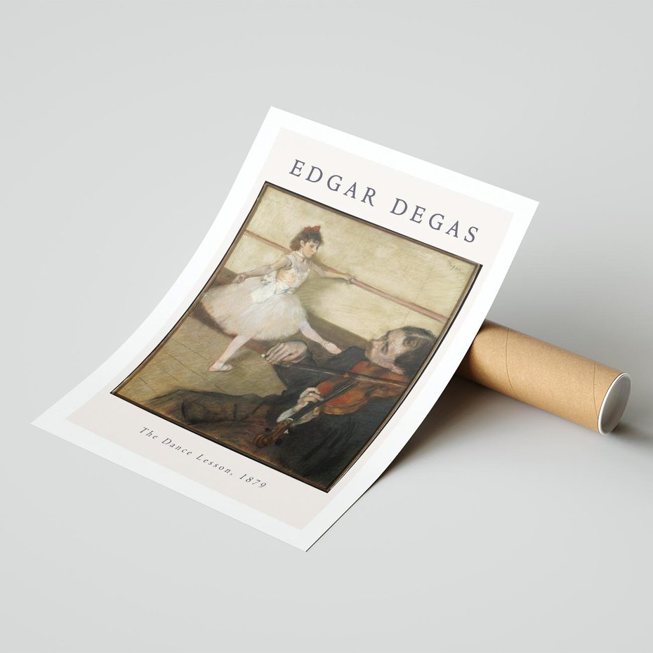 Plakat bez ramy 50x70 - Klasyka Baletu - Edgar Degas, reprodukcja obrazu