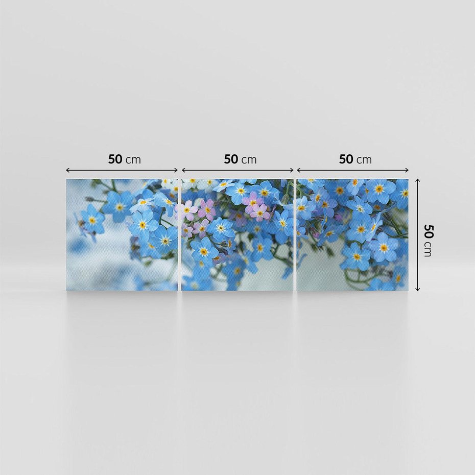 Obraz na płótnie 150x50 - Kwitnące piękno - kwiaty, wiosna