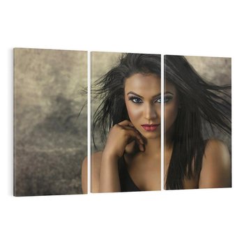 Obraz na płótnie 120x80 - Urok Kobiety - Portret Modelki - kobieta, dziewczyna