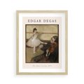 Plakat w ramie 40x50 - Klasyka Baletu - Edgar Degas, reprodukcja obrazu - rama drewno