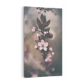 Obraz na płótnie 80x120 - Przemijający Urok - kwitnąca, wiśnia