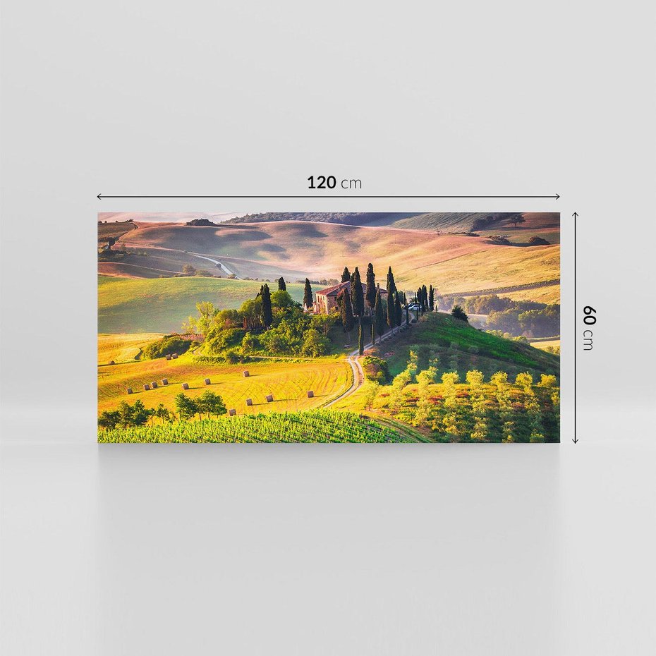 Obraz na płótnie 120x60 - Pejzaż w perspektywie - pejzaż, perspektywa