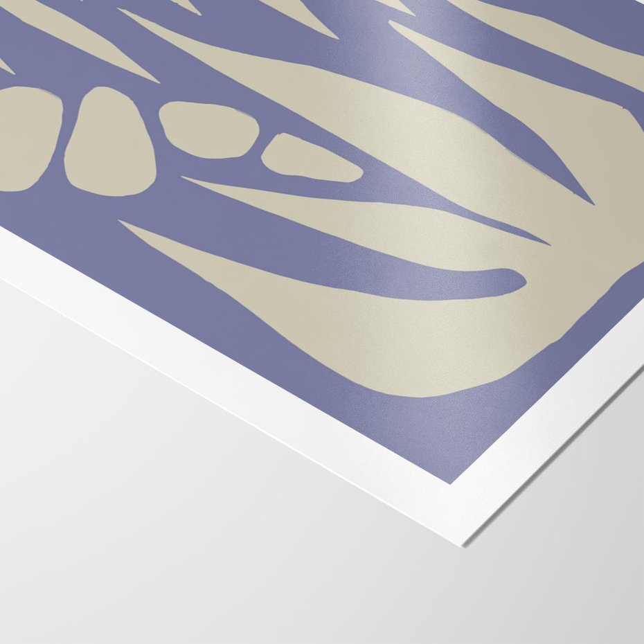 Plakat bez ramy 21x30 - Kształty Niewidzialnych Granic - abstrakcyjna sztuka, skandynawski styl