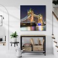 Obraz na płótnie 40x40 - Ikoniczny Tower Bridge - Most, Londyn