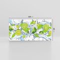 Obraz na płótnie 120x60 - Świeżość limonki i błękity wody - limonka, woda