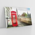 Obraz na płótnie 120x80 - Londyńskie widoki - Londyn, telefon