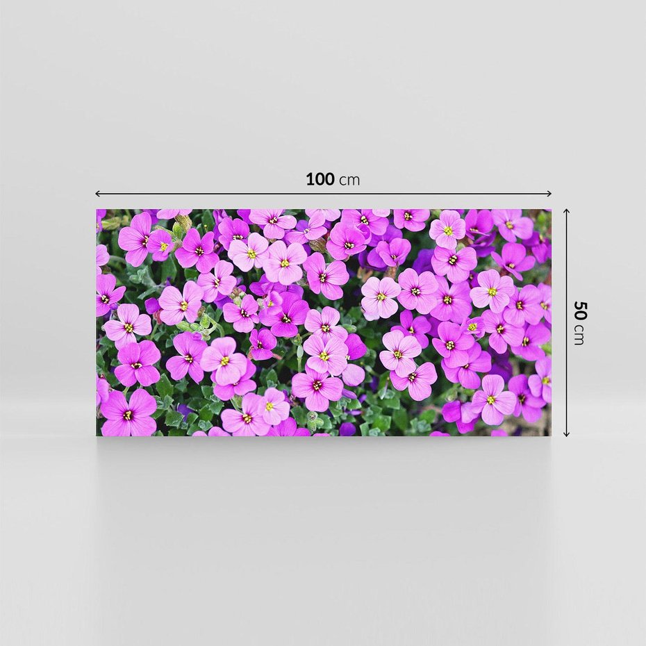 Obraz na płótnie 100x50 - Kwiatowa poezja w pastelowych odcieniach - kwiat, kwiaty