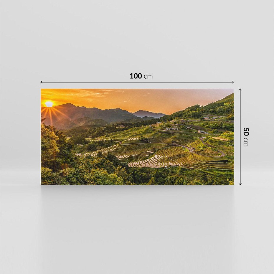 Obraz na płótnie 100x50 - Krajobraz górski - krajobraz, góry