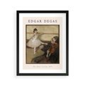 Plakat w ramie 40x50 - Klasyka Baletu - Edgar Degas, reprodukcja obrazu - rama czarna