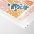 Plakat bez ramy 30x40 - Spójny Dysonans - pastelowe kolory, typografia