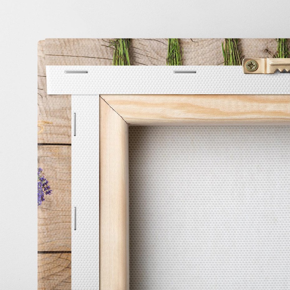 Obraz na płótnie 70x50 - Relaksacyjny urok lawendy w SPA - lawenda, SPA