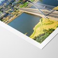 Plakat bez ramy 30x40 - Most w metropolii - most, miato