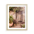 Plakat w ramie 40x50 - Wyjątkowy Klimat - drzwi, stare - rama drewno