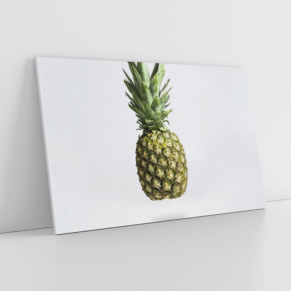 Obraz na płótnie 120x80 - Ananas Egzotyczne Odkrycie - ananas, owoc