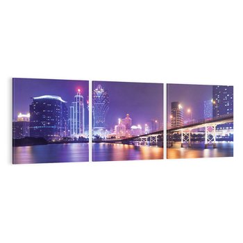 Obraz na płótnie 150x50 - Macau: Spotkanie dwóch światów - Macau, Hong