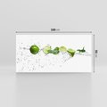 Obraz na płótnie 100x50 - Świeże limonki i woda - limonki, woda