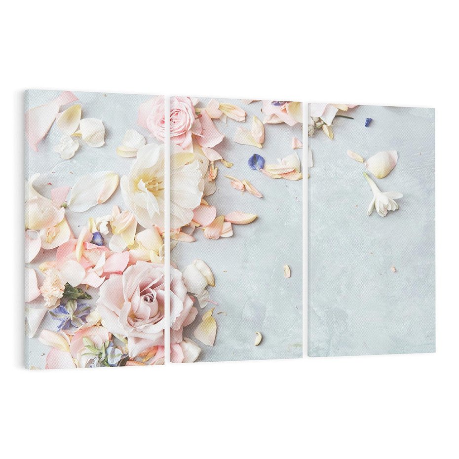 Obraz na płótnie 120x80 - Róże: kwiatowy urok - róże, kwiaty