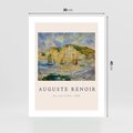 Plakat bez ramy 30x40 - Plakat z Reprodukcją A. Renoira - Auguste Renoir, Morze i klify