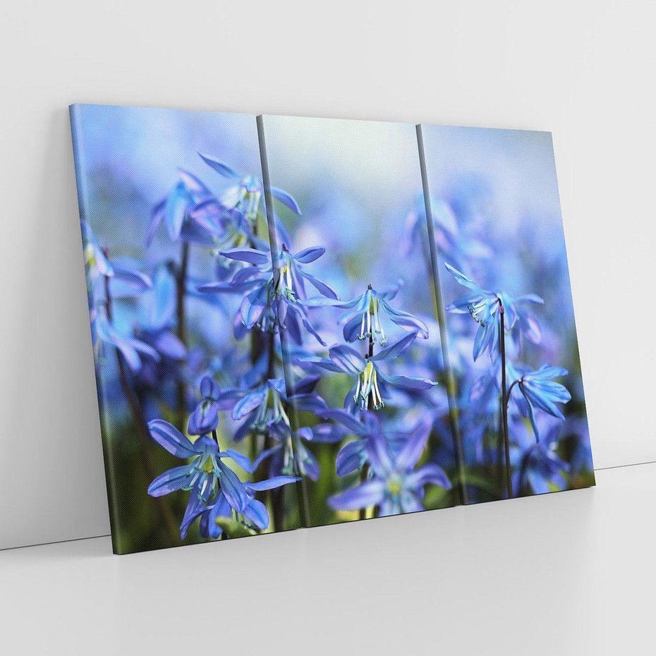 Obraz na płótnie 120x80 - Kwiatowa symfonia natury - kwiat, kwiaty