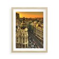 Plakat w ramie 40x50 - Miasto Metropolii - miasto, metropolia - rama drewno