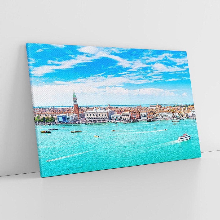 Obraz na płótnie 120x80 - Wenecja nad morzem: włoski romantyzm - Wenecja, Włochy