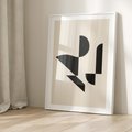 Plakat bez ramy 30x40 - Rozkwitająca Abstrakcja - abstrakcyjne geometryczne kształty, minimalizm