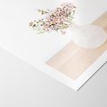 Plakat bez ramy 30x40 - Kwiaty w Minimalistycznym Wazonie - kwiaty, wazon