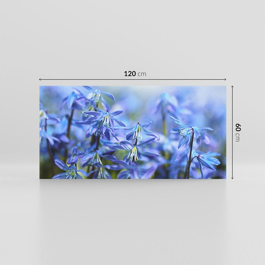 Obraz na płótnie 120x60 - Kwiatowa symfonia natury - kwiat, kwiaty