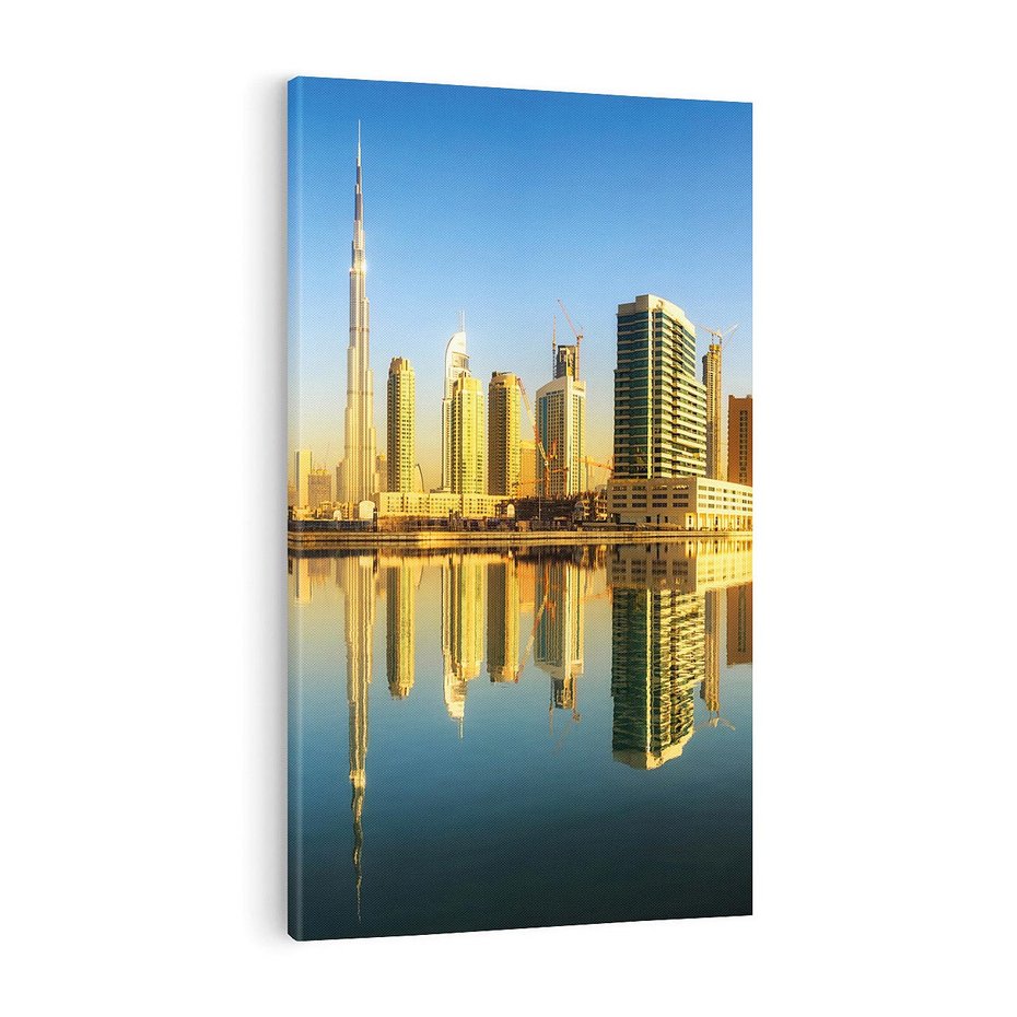 Obraz na płótnie 80x120 - Panorama Dubaju - Dubai, Dubaj