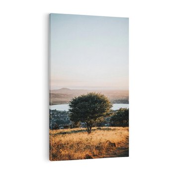 Obraz na płótnie 70x100 - Siła Natury - drzewo, pejzaż