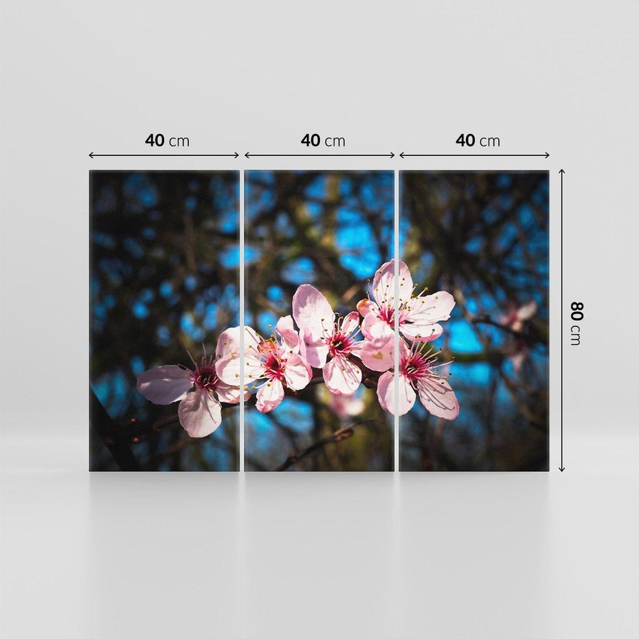 Obraz na płótnie 120x80 - Kwiatowe piękno w pełnym rozkwicie - kwiat, kwiaty