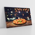 Obraz na płótnie 70x50 - Smak i tradycja - pizza, Włochy