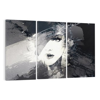 Obraz na płótnie 120x80 - Abstrakcyjna wizja kobiety - abstrakcja, kobieta