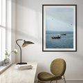 Plakat bez ramy 30x40 - Rybacki Urok - morze, kutry rybackie