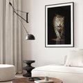Plakat bez ramy 30x40 - Elegancja lamparta - lampart, pantera
