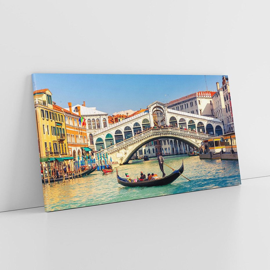 Obraz na płótnie 120x60 - Wenecja: romantyczne zakątki miasta - Wenecja, Włochy
