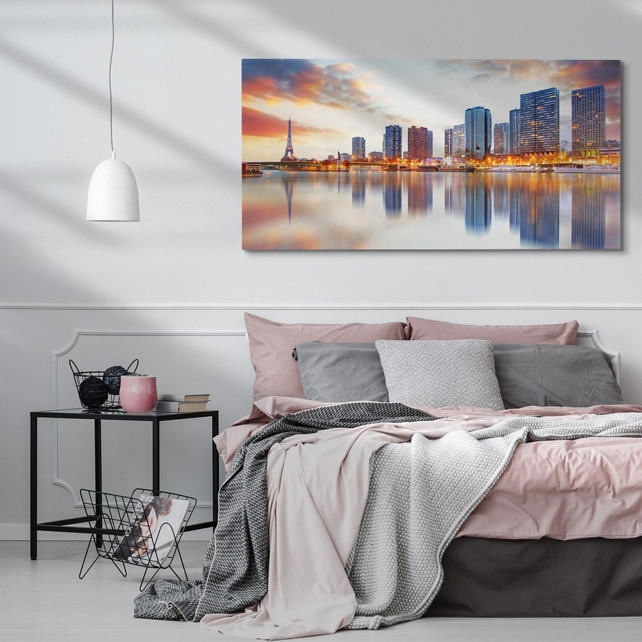 Obraz na płótnie 140x70 - miasto zakochanych - Paryż, Francja