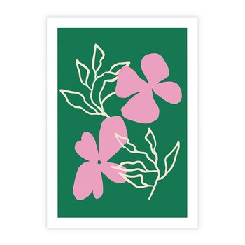 Plakat bez ramy 30x40 - Wewnętrzne Fale - abstrakcyjny plakat, boho styl