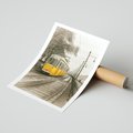 Plakat bez ramy 21x30 - Tramwaj w Lizbonie - Lizbona, tramwaj