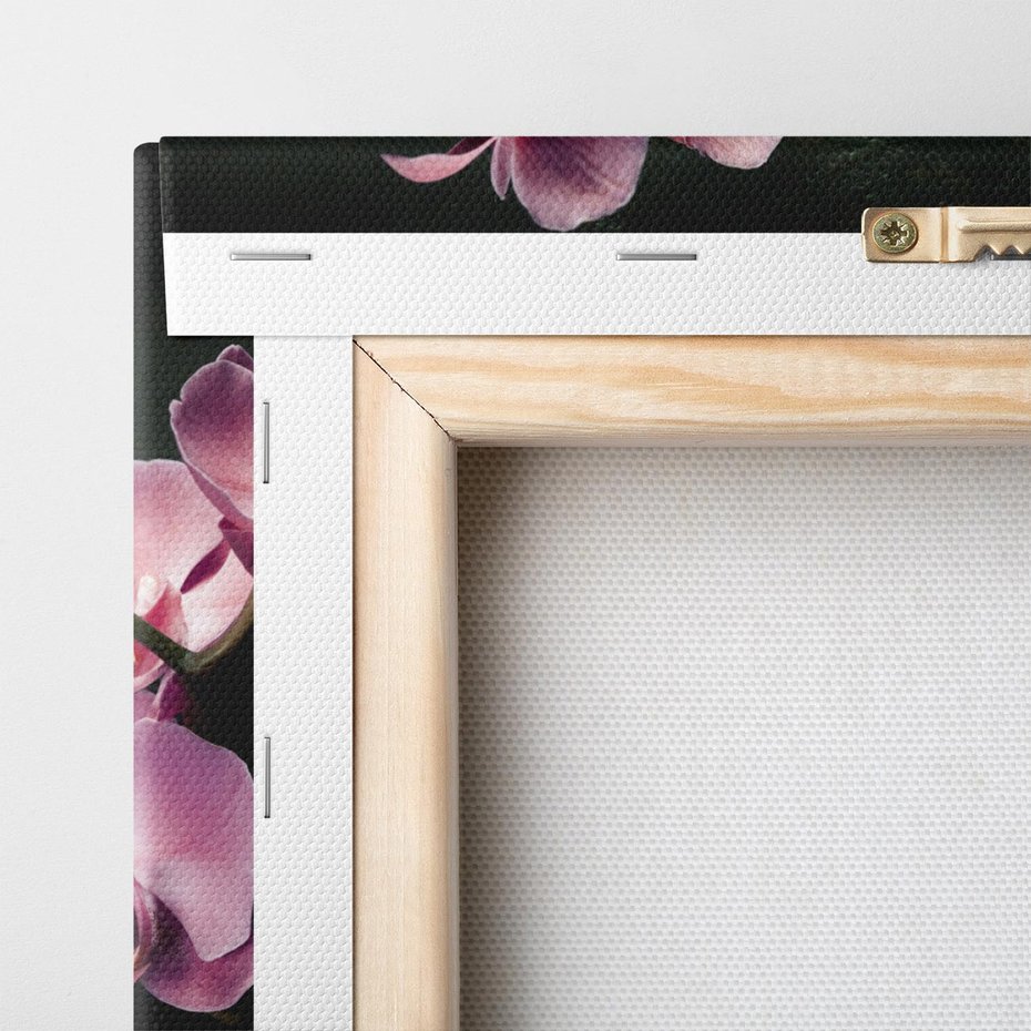 Obraz na płótnie 100x70 - Harmonia i relaks - orchidea, kwiat