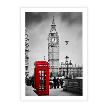 Plakat bez ramy 21x30 - Ikoniczny Big Ben w Londynie - Big Ben, Londyn