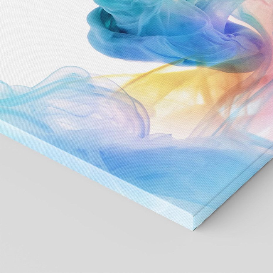 Obraz na płótnie 120x80 - Abstrakcyjne Pastelowe Piękno - abstrakcja, pastelowe