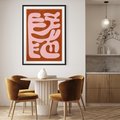 Plakat bez ramy 21x30 - Migotliwe Boho Marzenia - abstrakcyjny obraz, plakat
