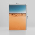 Obraz na płótnie 70x100 - Piasek w Przytulnym Wnętrzu - pustynia, piasek
