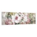 Obraz na płótnie 120x40 - Piękno natury na płótnie - kwiaty, olejne