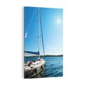 Obraz na płótnie 80x120 - Wolność na Horyzoncie - żaglowiec, morze