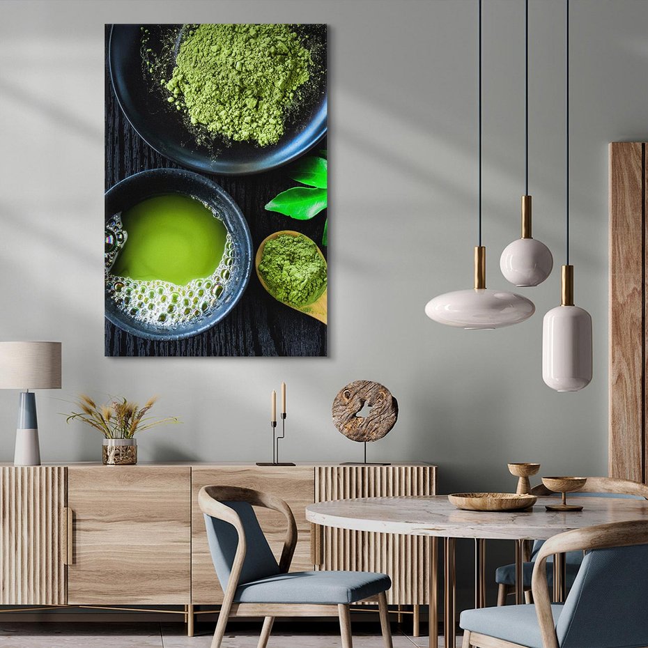 Obraz na płótnie 80x120 - Orientalna ceremonia herbaty - herbata, orient