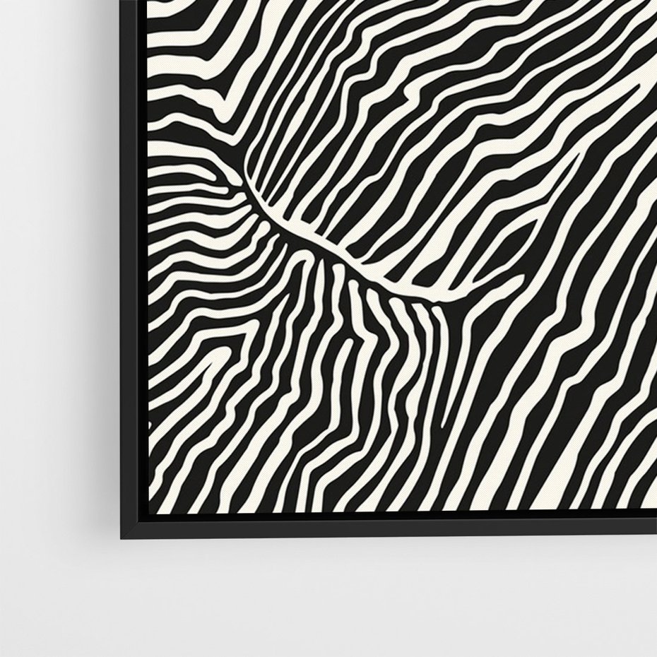 Obraz w ramie 50x70 - Podróżne Impresje - boho plakat, rycina - rama czarna