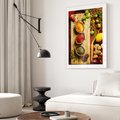Plakat bez ramy 21x30 - Smakowy Zmysł - przyprawy, kuchnia