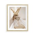 Plakat w ramie 40x50 - Oaza Swobodnego Stylu - boho, tipi - rama drewno